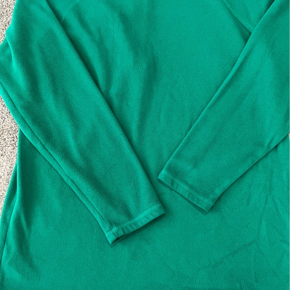 Vintage Oakley jacket womens medium green fleece pullover skater streetwear Y2K - Picture 4 of 11